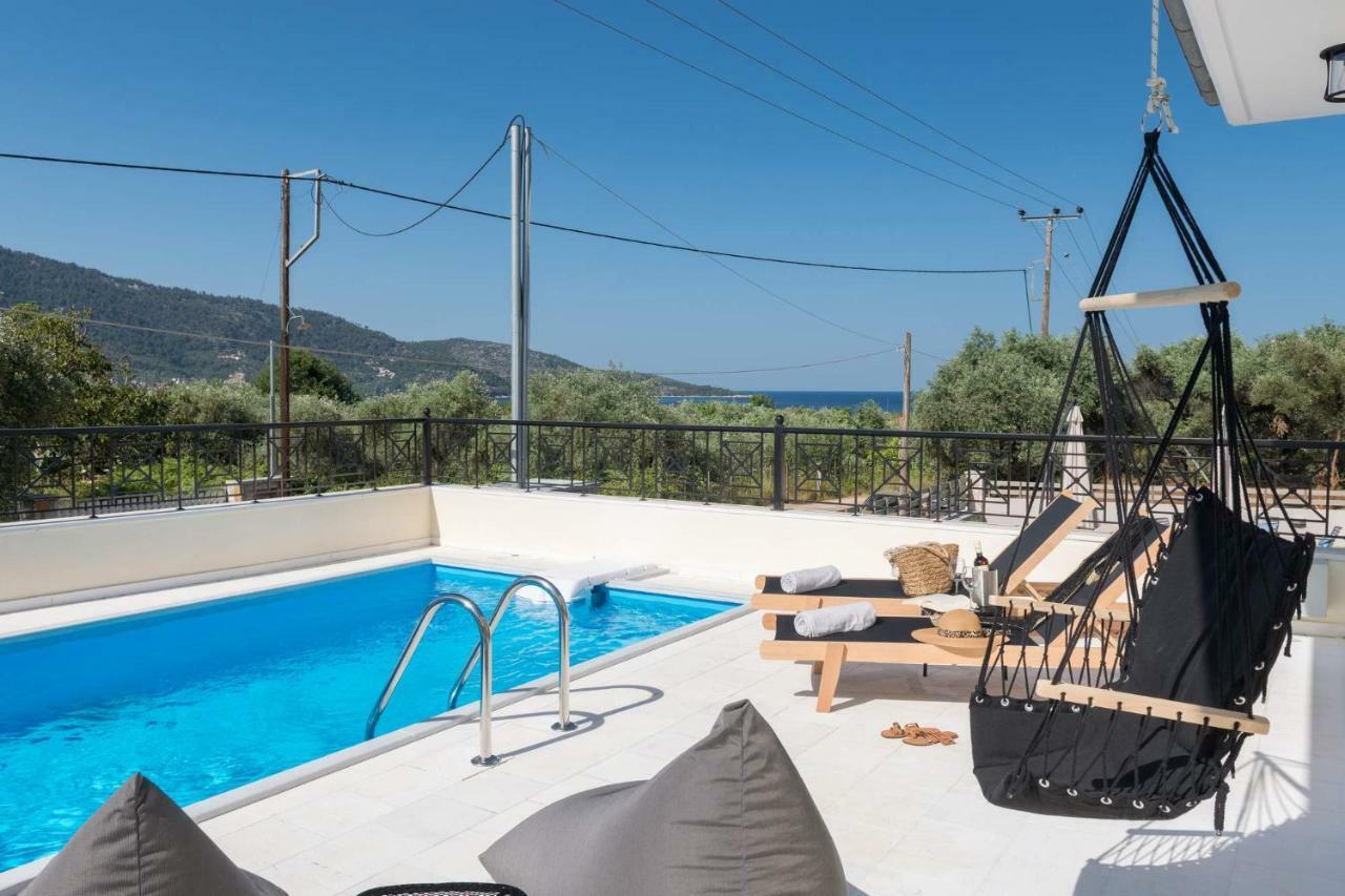 Arsenoi'S Pool Villa Skala Potamia  Extérieur photo